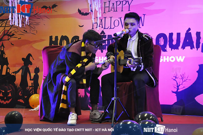 Lễ hội Halloween nhiều màu sắc tại NIIT-ICT Hà Nội